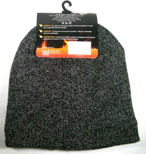 Chapeau thermique isotherme homme Polar Extreme Heat marbré noir et blanc neuf avec étiquette - Photo 2/4