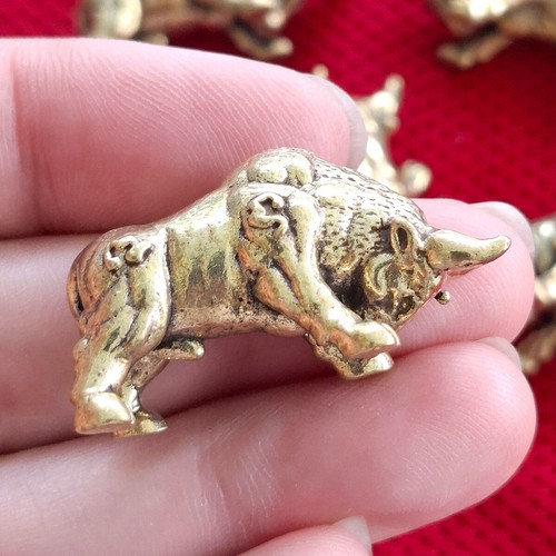 5 pcs. Powerful Lucky Bull Hunting Money Magic Thai Amulet Wealth Talismans Holy - Picture 2 of 18