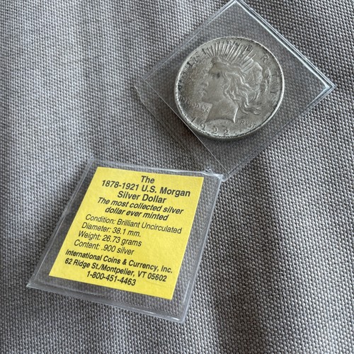 Nice 1922 US Peace Dollar Used (103) - Picture 4 of 7
