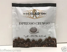 Miscela D'Oro Espresso single regular Cremoso Espresso Pods 150 ct