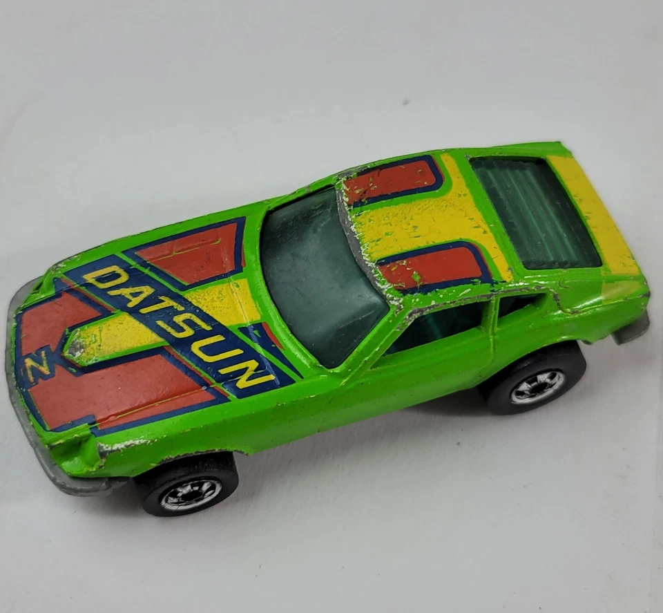 Vintage Mattel Hot Wheels Speed Machines Datsun Z Whiz Green 1976 Fairlady Rare - Image 2 of 4