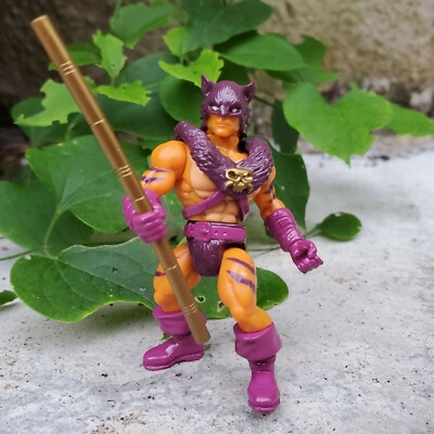 Glyos Battle Tribes Autumnal Hunter Pumpkin Spice Orange MOTU REMCO He-Man Retro