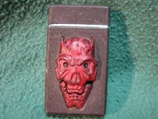 Vintage DEVIL Lighter  GORGEOUS Lighter As Shown In Photo's  Untested