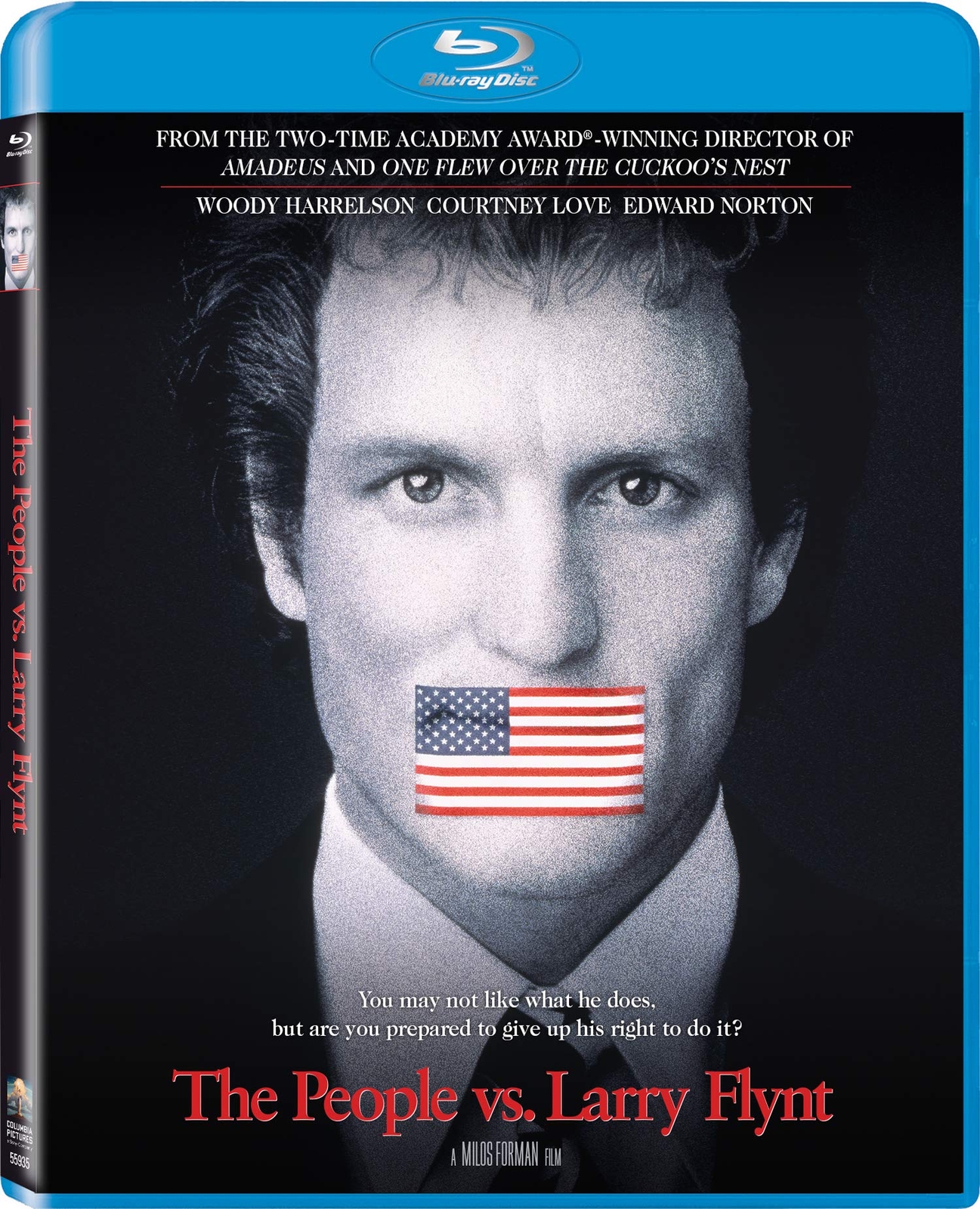 The People vs. Larry Flynt (Blu-ray) Courtney Love Edward Norton Woody Harrelson