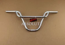 NEW 9" RISE BMX 325 FREE STYLE STEEL HANDLEBAR (CLAMP DIAMETER 22.2MM) IN CHROME