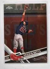 2017 Topps Chrome Mookie Betts Boston Red Sox #199