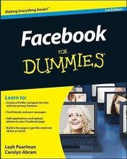 Facebook For Dummies by Pearlman, Leah