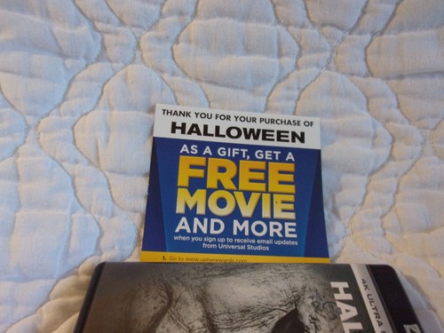 HALLOWEEN 4K ULTRA HD + BLU-RAY + DIGITAL WS JAMIE LEE CURTIS SLASHER HORROR - Picture 8 of 8