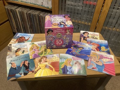 Disney Princess: My Little Library (10 Walt Disney Bücher) abschließbare Box sehr guter Zustand