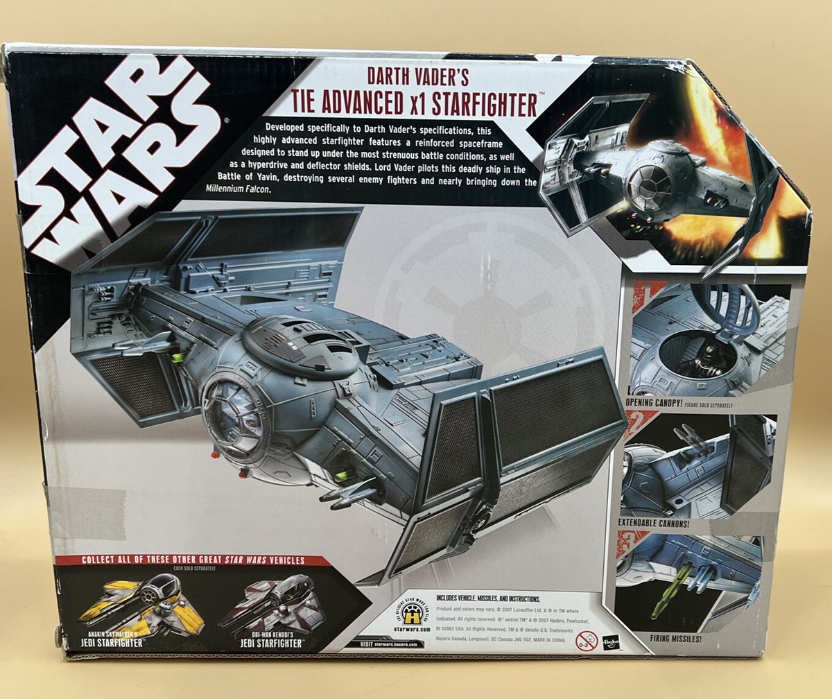 STAR WARS DEATH STAR & TIE ADVANCED ×1 Darth Vader's TIE Advanced Flies in with New Star Wars TVC