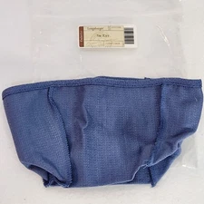 Longaberger Small Key Basket Fabric Liner Cornflower Blue #2077088 Open Back NIB
