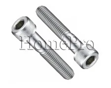 3/8-24 x 2 STAINLESS FINE THREAD SOCKET ALLEN HEAD BOLT CAP SCREW 18-8 UNF