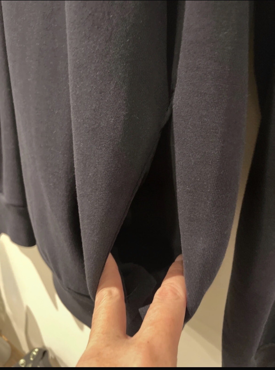 Mens navy blue Paul Smith hoodie with pockets 100percent organic cotton size small NWT image 6