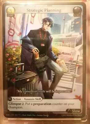 Strategic Planning Anime-North Promo Foil | Grand Archive 