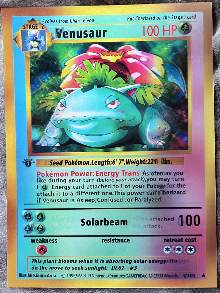 Pokémon-Venusaur,Charizard,Blastoise pôster 3D efeito flip lenticular 3D, 3 em um - Imagem 4 de 4