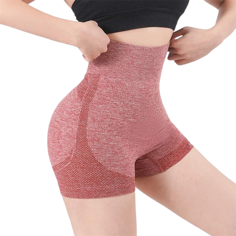 Blaire Sport Two Piece Crop Top And High Waist Short Yoga Set