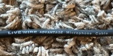 LIVE WIRE ADVANTAGE Microphone Cable 50ft 16A...