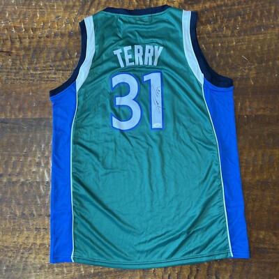 Jason Terry Signed Dallas Mavericks Jersey JSA Coa Autographed