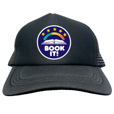 BOOK IT FUNNY Trucker Hat Cap Foam Baseball Logo Mesh HF0223