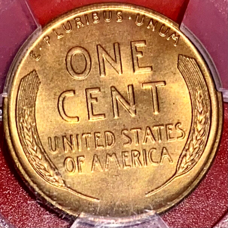 PCGS MS-67 RED!  1942-S LINCOLN CENT DOUBLED DIE OBV. #2 - Image 2 of 4