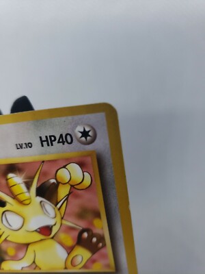1996 Japanese Pokemon Pocket Monster Meowth No. 052 | eBay
