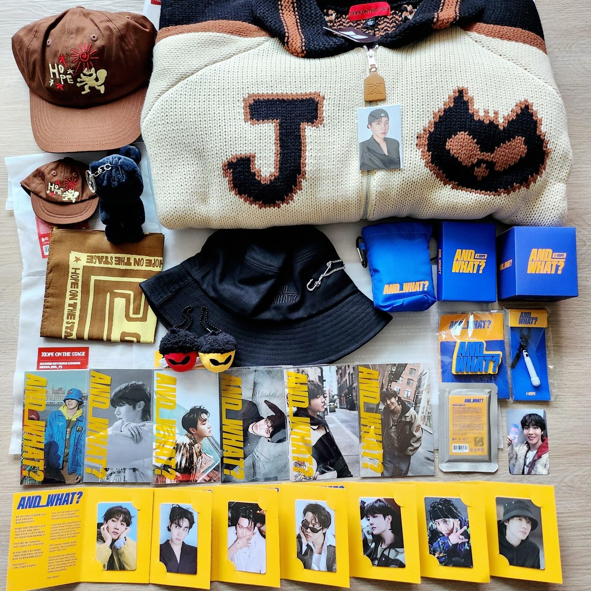 ON HAND] BTS J-HOPE Exhibition 'AND WHAT?' Official Merch MD