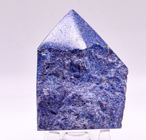 2.7" Dumortierite w/ Inclusions Point Polished Top Gemstone Crystal Mineral Peru - Picture 2 of 6