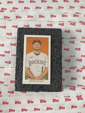 2022 Topps T-206 Wave 2 ~ GARRETT HAMPSON Piedmont Back Parallel Rockies
