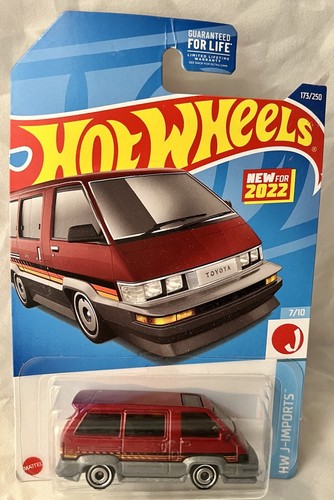 Hot Wheels 1986 Toyota Van – HW J-Imports Serie 7/10, Maßstab 1:64, Short Card, Mattel 2022