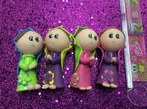 12 Figuras de migajon para recuerdos