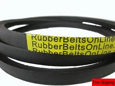 Quality 1/2" Wide 80"Long Length Rubber V Belt AX78 Width .500"VBelt Cogged     