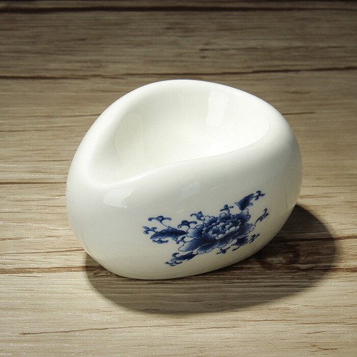 Ceramictobacco Smoking Pipe Bent Stem Chinese Style Collectibles Gift With Holde - Picture 3 of 12