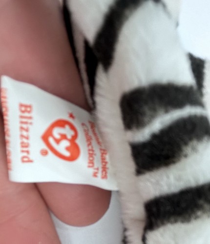 TY Blizzard Beanie Baby. DOB December 12, 1996. Tag Protected By Plastic. - Picture 12 of 16