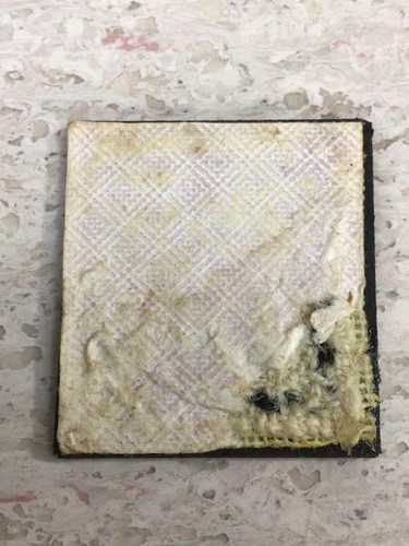 2 needlepoint dollhouse miniature 1776 framed samplers - Picture 5 of 5