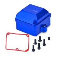 NEW GPM Aluminum 7075-T6 Radio Box Set Blue for Arrma 1/8 6S