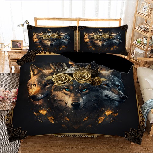 2024 Soft Quilt Doona Duvet Cover Set Single/Double/Queen/King Size Bedding Set - Picture 218 of 376