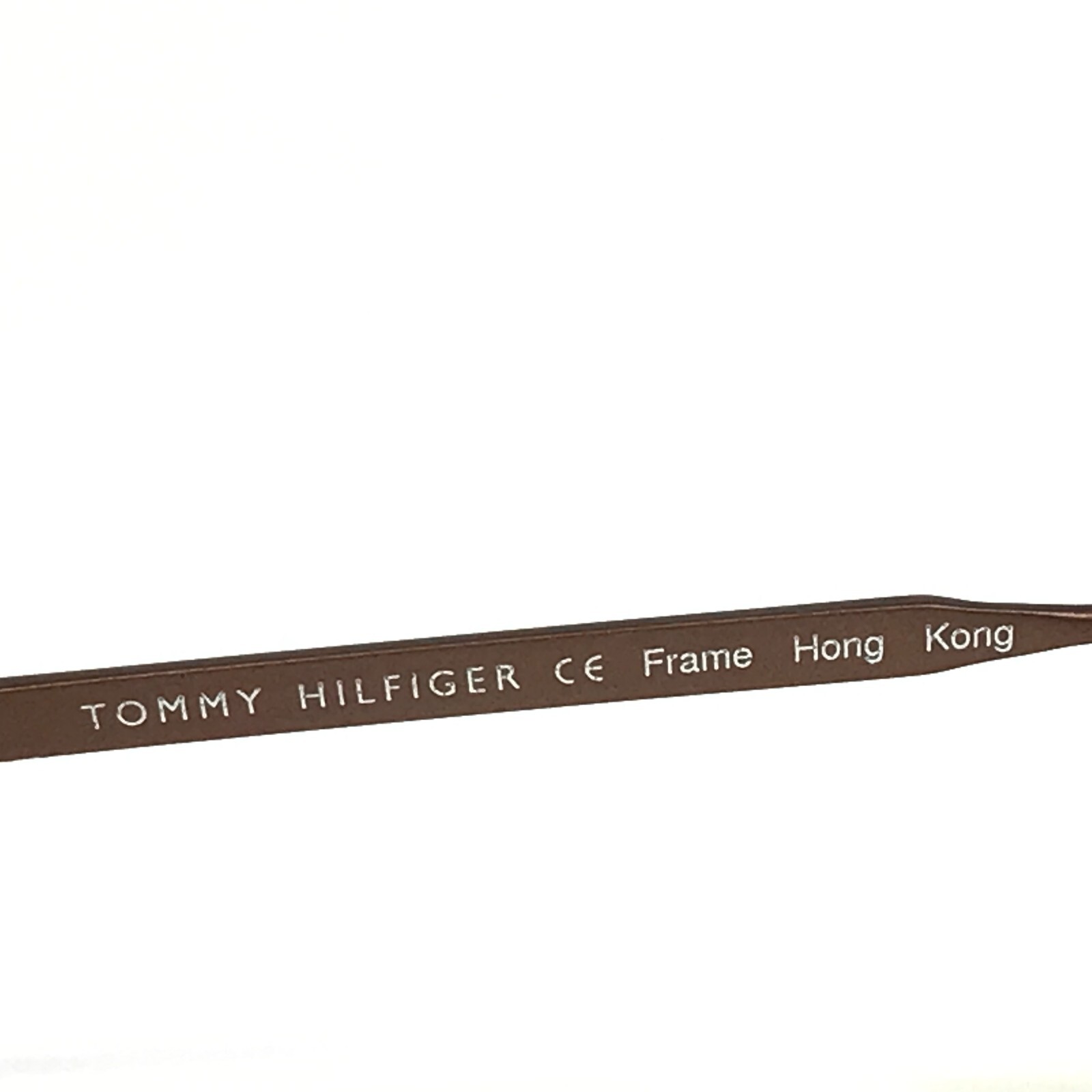 Tommy Hilfiger Eyeglasses Frames TK100 236 Brown Octagon Oval Wire Rim 42-18-125 thumbnail 13