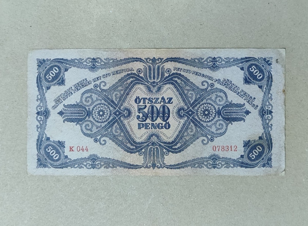 Hungary 100,000 Pengo Banknote, 1945, P-121a, UNC, TAP Authenticated