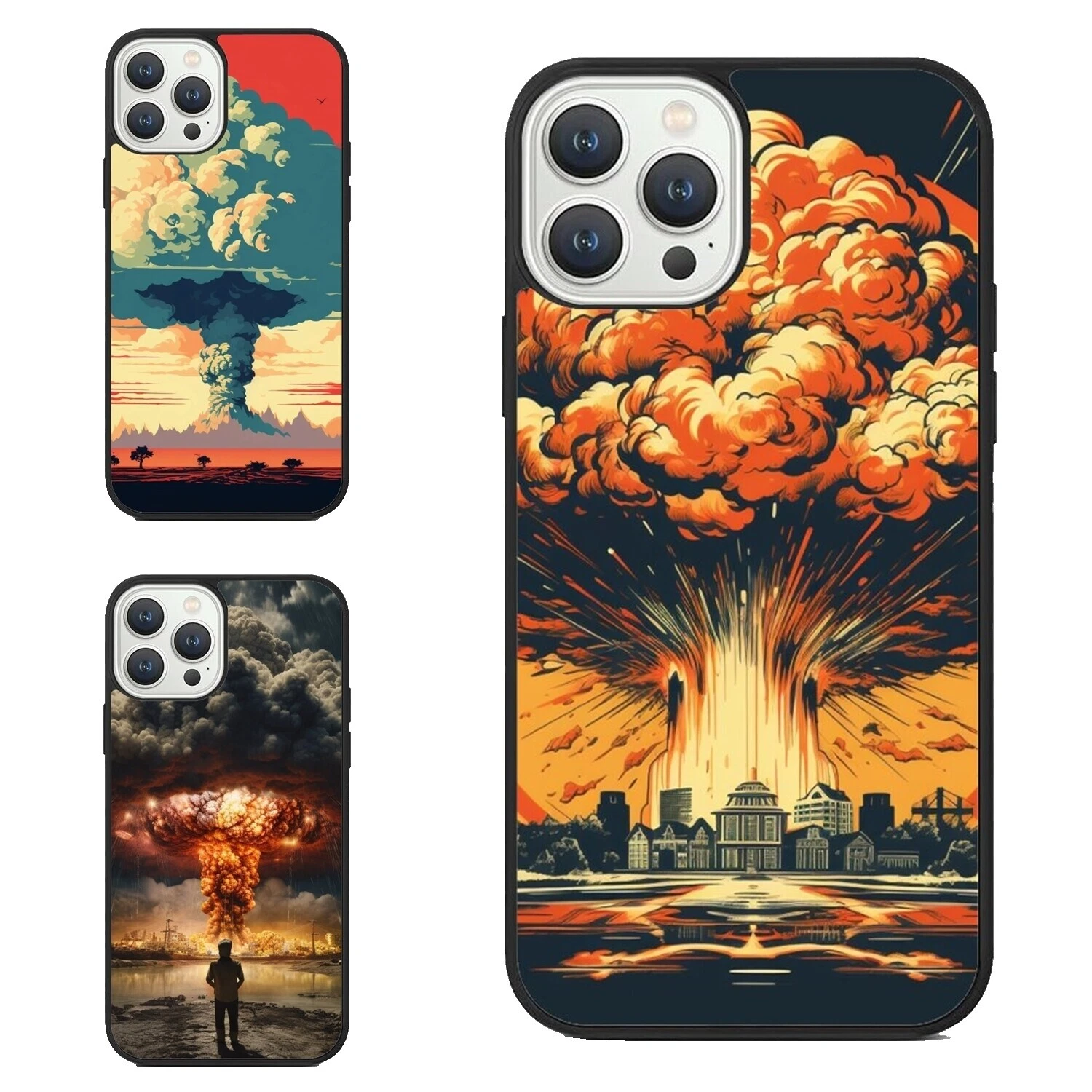 Atom Glossy Cell Phone Cases, Covers & Skins for Apple