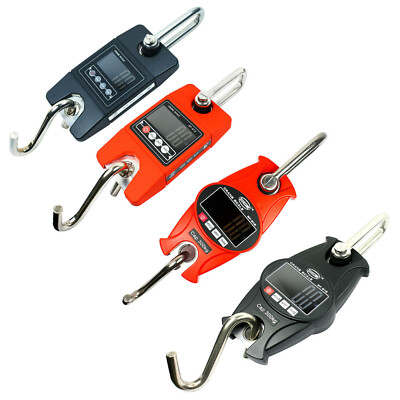 300KG/600LBS x 100g Digital Hanging Scale Industrial Crane Scale