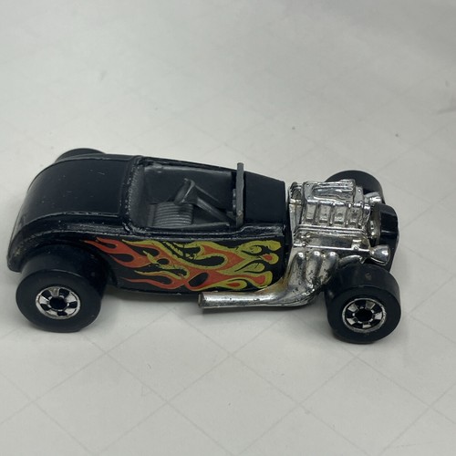 Hot Wheels Hot Rod Roadster 1973/1975 Black Blackwall Made In Hong Kong - Picture 2 of 5