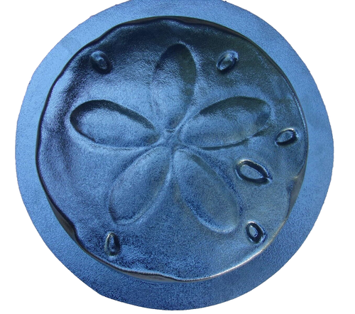 Molde de piedra escalonada de dólar de arena molde de fundición de yeso de hormigón 12" x 2" de espesor - Imagen 10 de 11