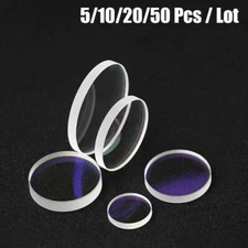 5/10/20/50X Quartz Protective Lens Windows 1064nm 37*7mm for Fiber Laser Machine