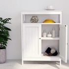 Kichen Bathroom Standing Storage Double Shutter Door Home Living Room Cabinet