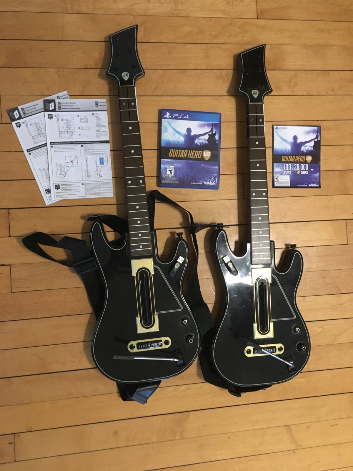  Guitar Hero Live 2-Pack Bundle - PlayStation 4 : Video