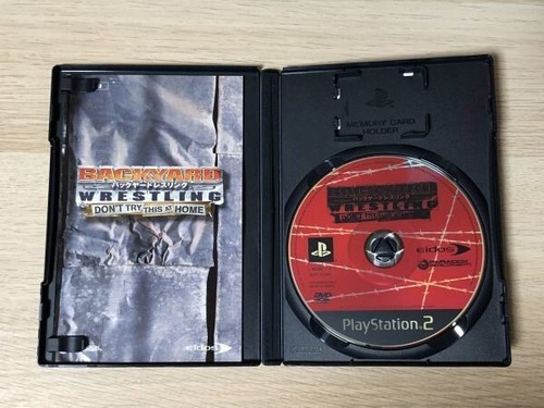 Backyard Wrestling Article Possession Pro wrestling Sony Playstation 2 PS2 Japan - Picture 3 of 4