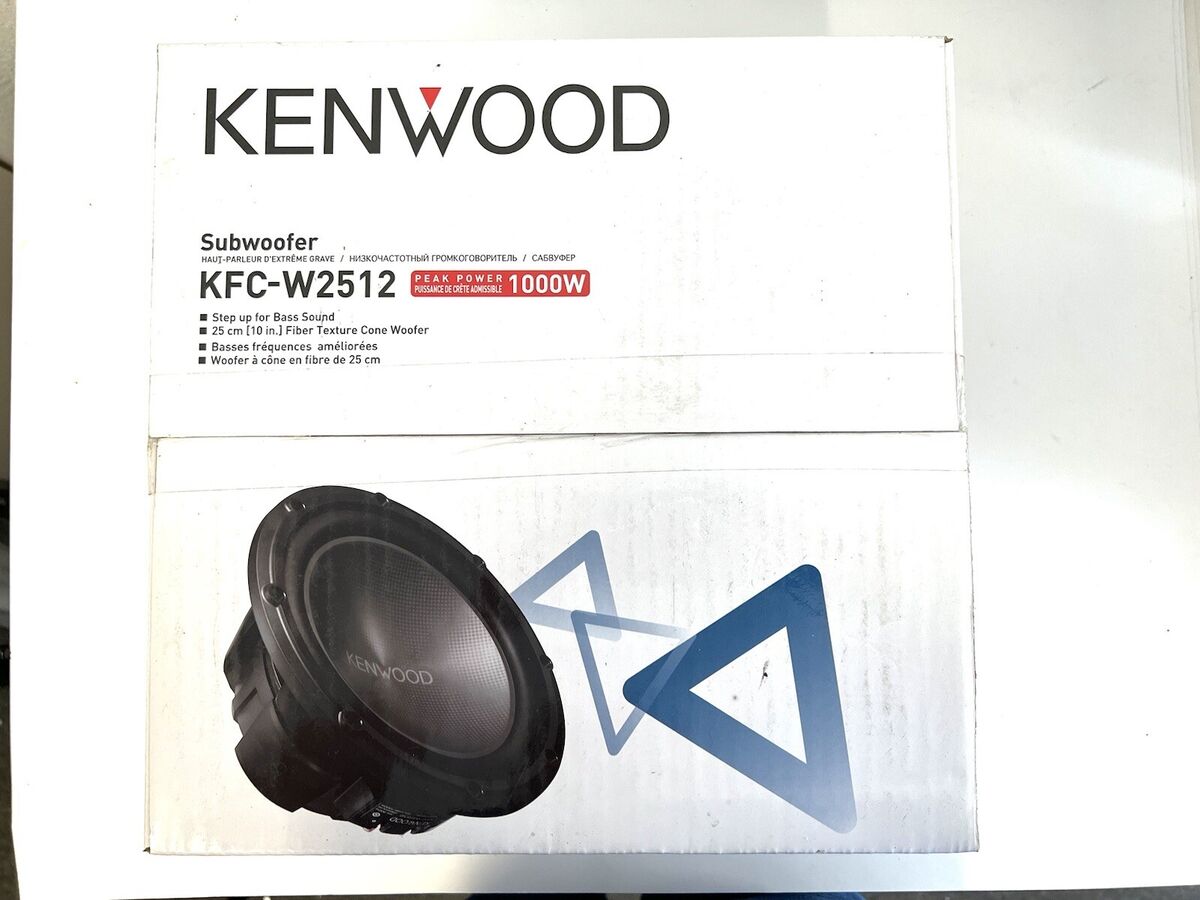 Kenwood KFC-W2512 1000W 10 Kenwood KFC-W2512 1000W 10