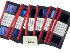 8x Stereo realist slides - Aerial Mt. Rainier etc from plane 1950  Kodachrome