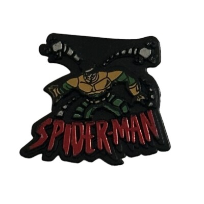 Marvel Spider-Man Peter Parker Collectible Pin Dr Octopus Vintage ToyBiz 1994 1''