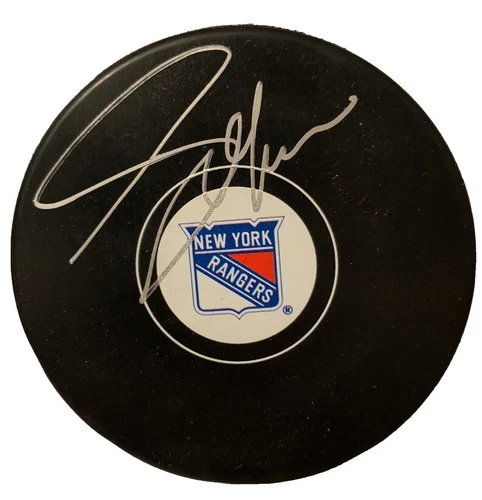 Adam Graves NHL Autographed Hockey Pucks